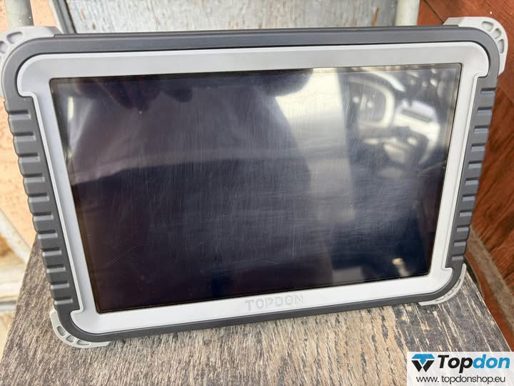 adjust topdon phoenix plus screen brightness control