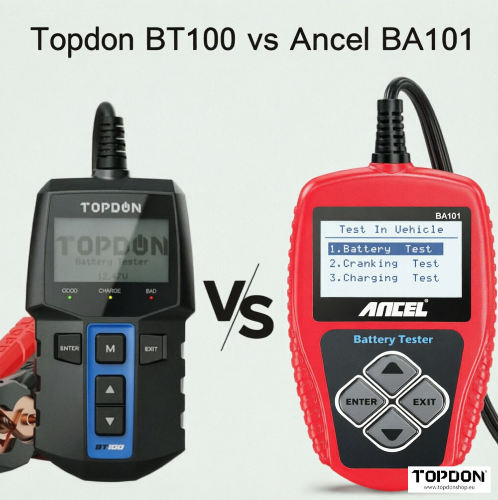topdon bt100 vs ancel ba101