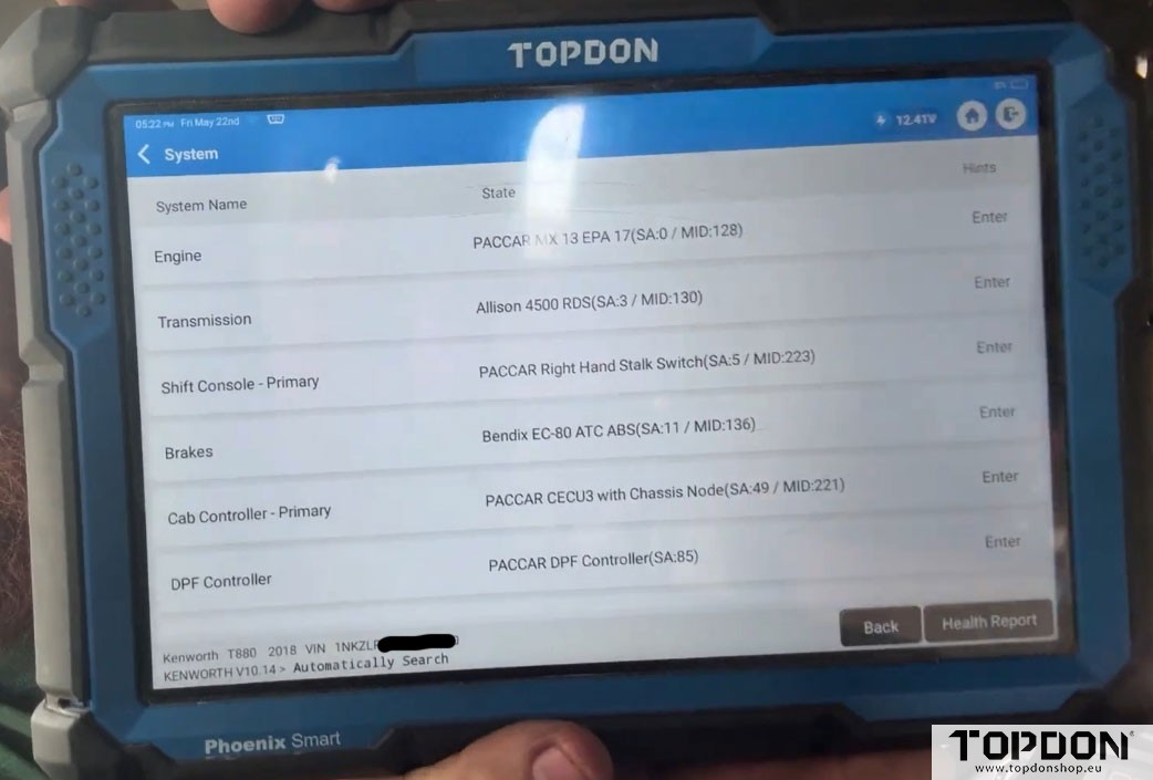 topdon phoenix smart HD review 8