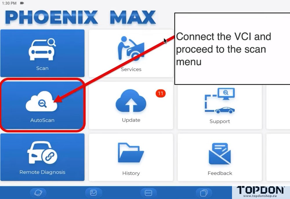 unlock vw sfd with topdon phoenix 1