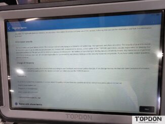 topdon not proceed past agree to terms screen