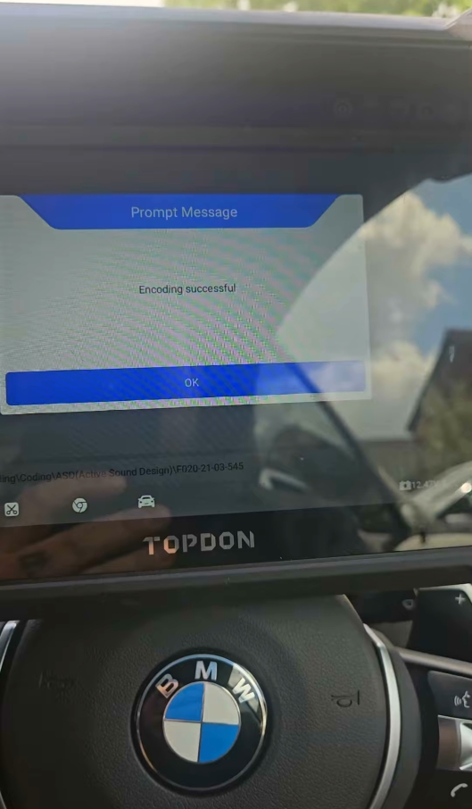 topdon one BMW CAFD programming 5