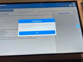 topdon phoenix The firmware is running abnormally