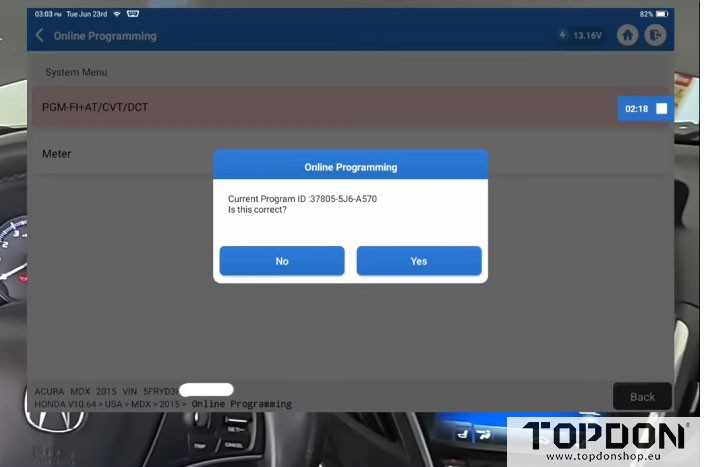 topdon phoenix smart acura programming 4 topdon phoenix smart acura programming 4