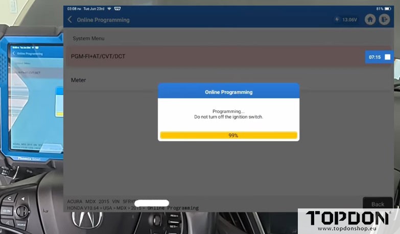 topdon phoenix smart acura programming 8 topdon phoenix smart acura programming 8