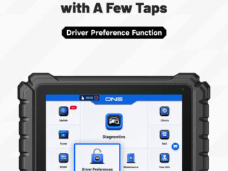 Topdon ONE Series Driver Preference Function 1