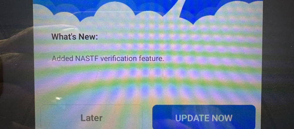 topdon t inja pro update nastf verification