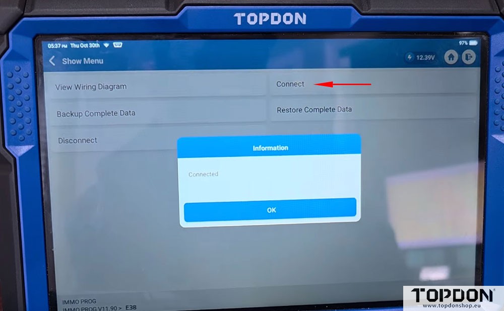 topdon t ninja box clone gm e38 ecm 11