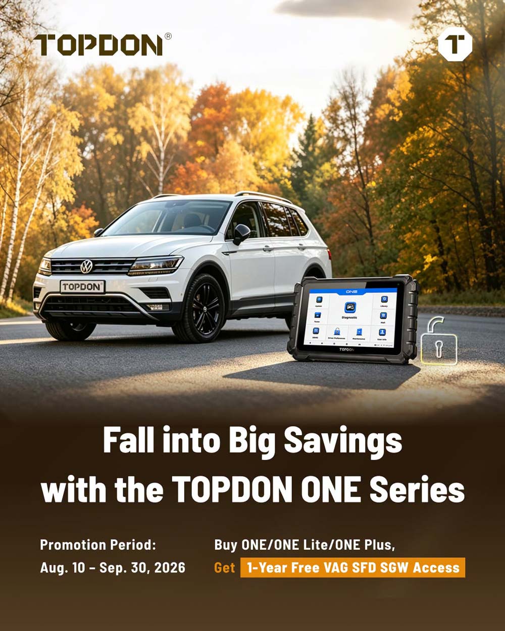 buy topdon one get free vag sfd access