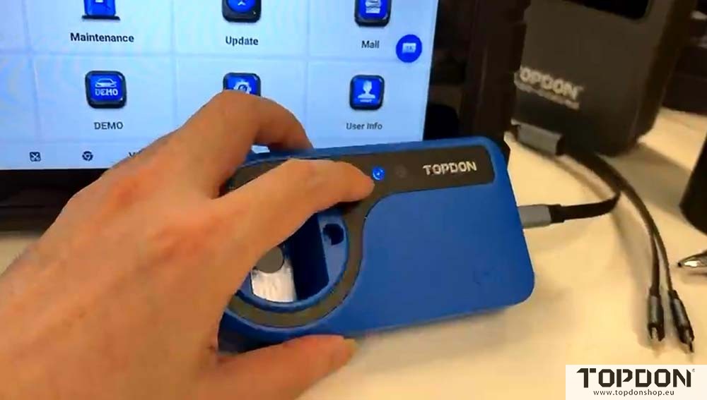 connect t darts with topdon one plus 1