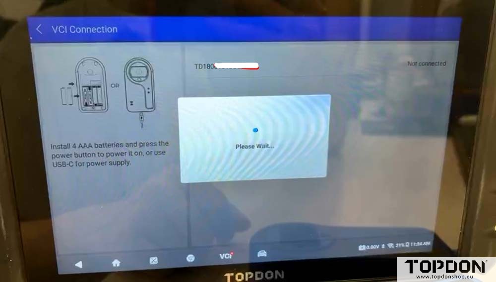 connect t darts with topdon one plus 6