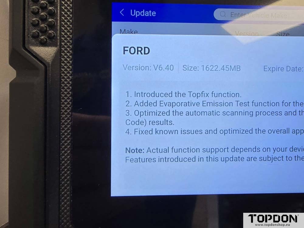 topdon artdiag topfix AI function 1