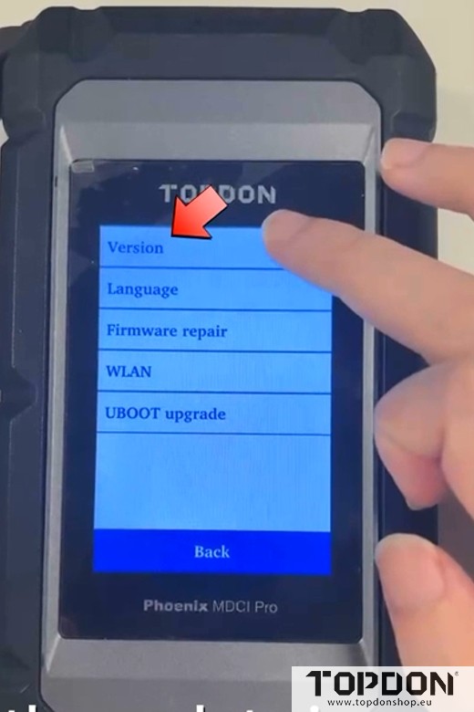 update topdon mdci pro 7