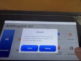 topdon ad800 bt cannot update 1