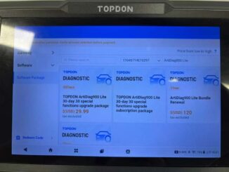 topdon ad900 lite renew 30 day special functions