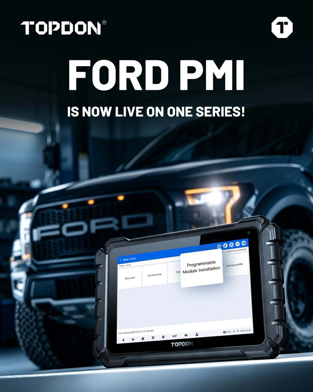topdon one ford PMI
