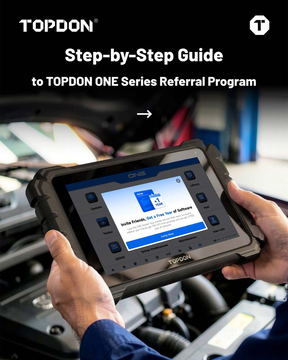 topdon one referral program 1