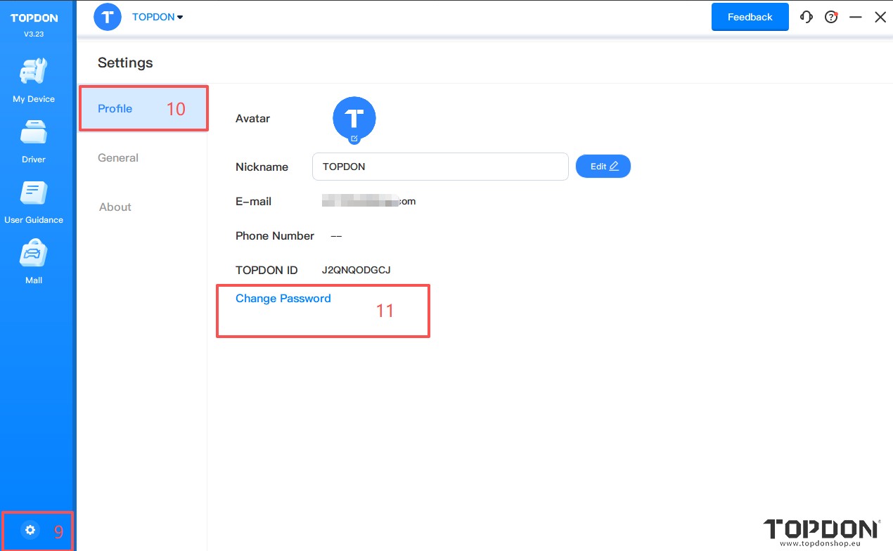 activate topdon rlink j2534 9