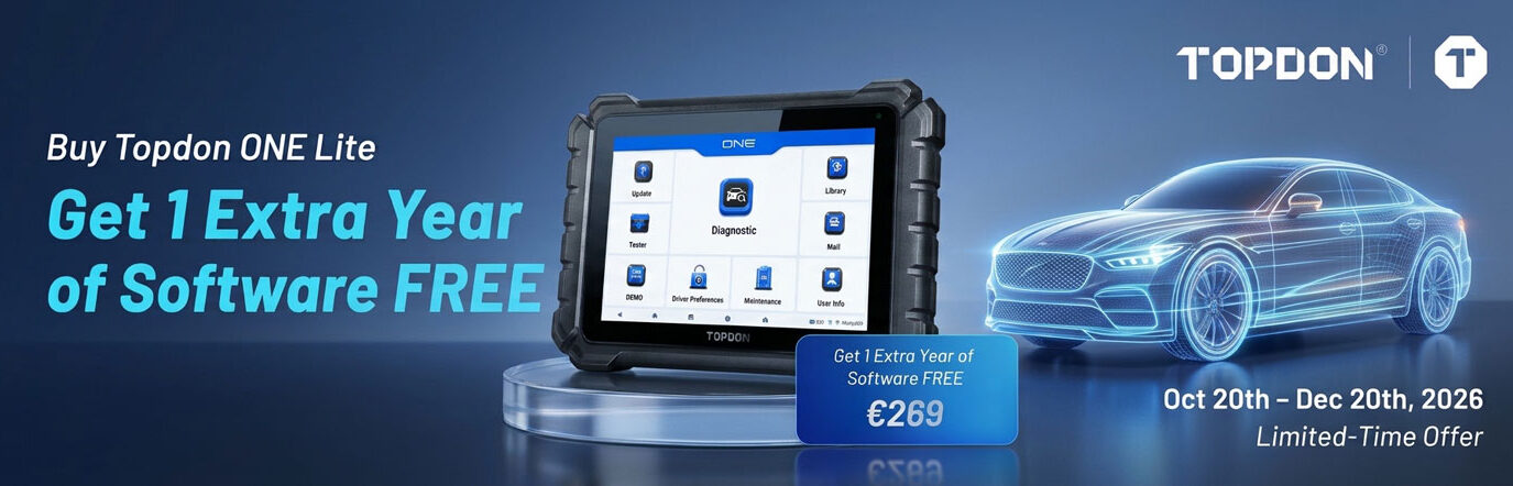 buy topdon one lite get extra 1 year software