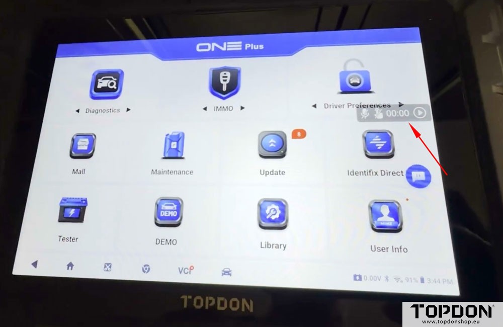 submit feedback on topdon one series 3